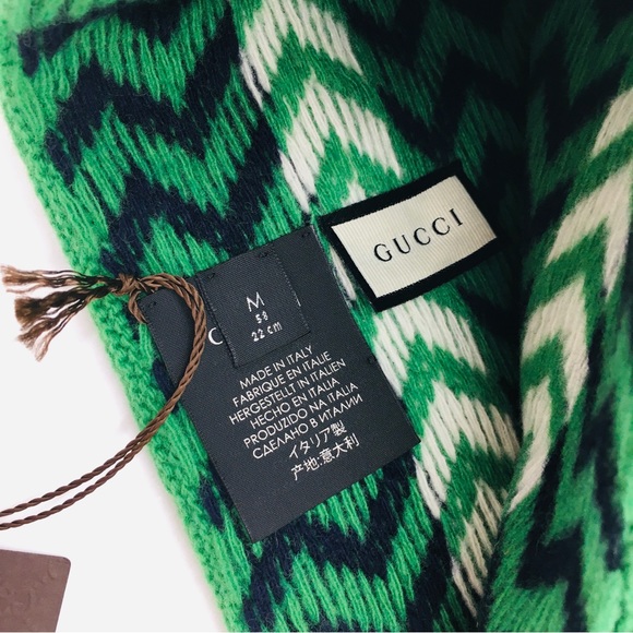 Gucci 544631 Zigzag Knit hat main image 6